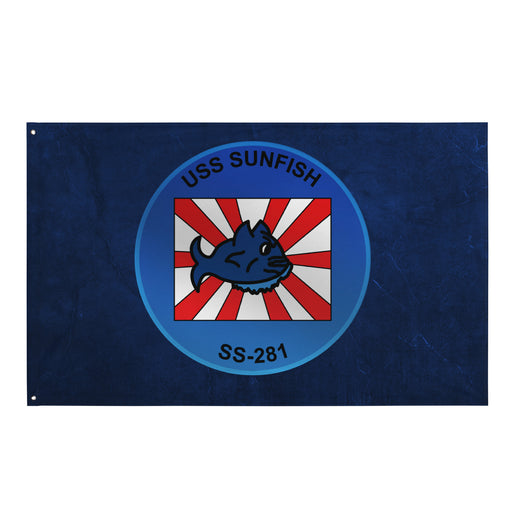 USS Sunfish (SS-281) Gato-class Submarine Flag Tactically Acquired Default Title  
