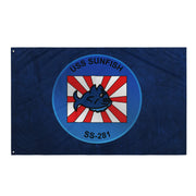 USS Sunfish (SS-281) Gato-class Submarine Flag Tactically Acquired   