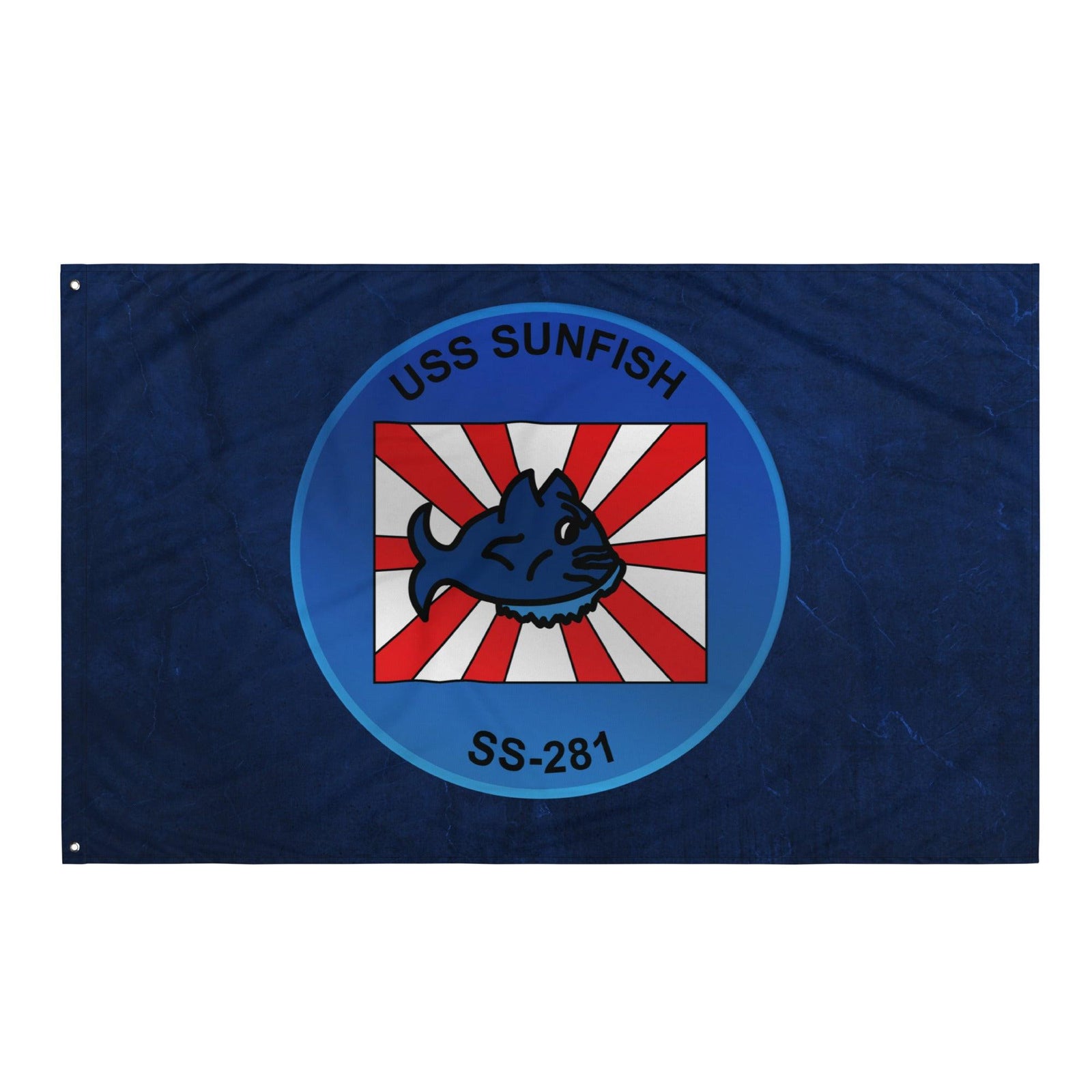 USS Sunfish (SS-281) Gato-class Submarine Flag Tactically Acquired   