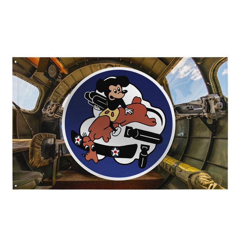 349th Bombardment Squadron WW2 Flag