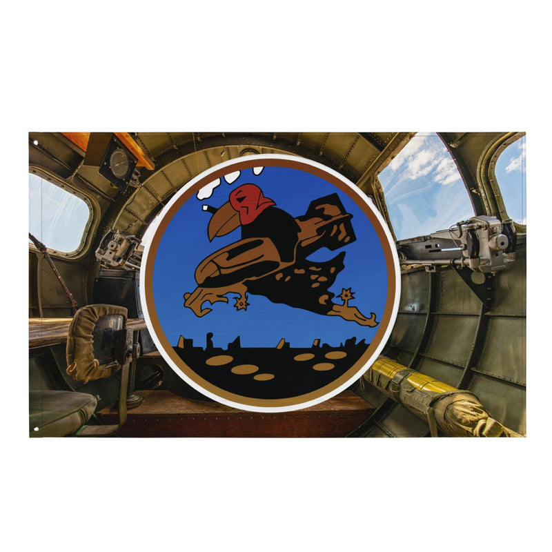 351st Bombardment Squadron WW2 Logo Emblem Flag