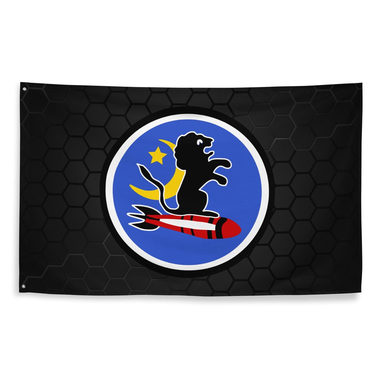 10th Bombardment Squadron AAF World War II Wall Flag Tactically Acquired   