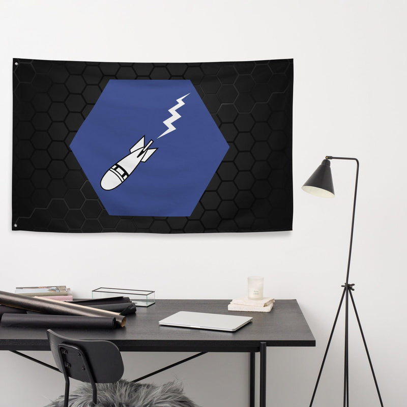 15th Bombardment Squadron WW2 AAF Wall Flag