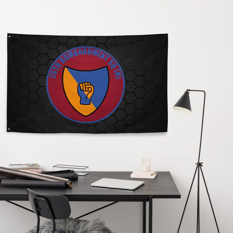 26th Bombardment Squadron WW2 Wall Flag