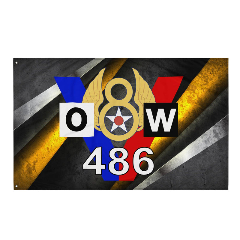 486th Bombardment Group WW2 Flag