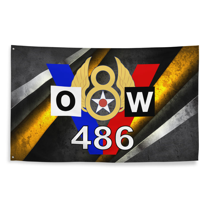 486th Bombardment Group WW2 Flag Tactically Acquired   