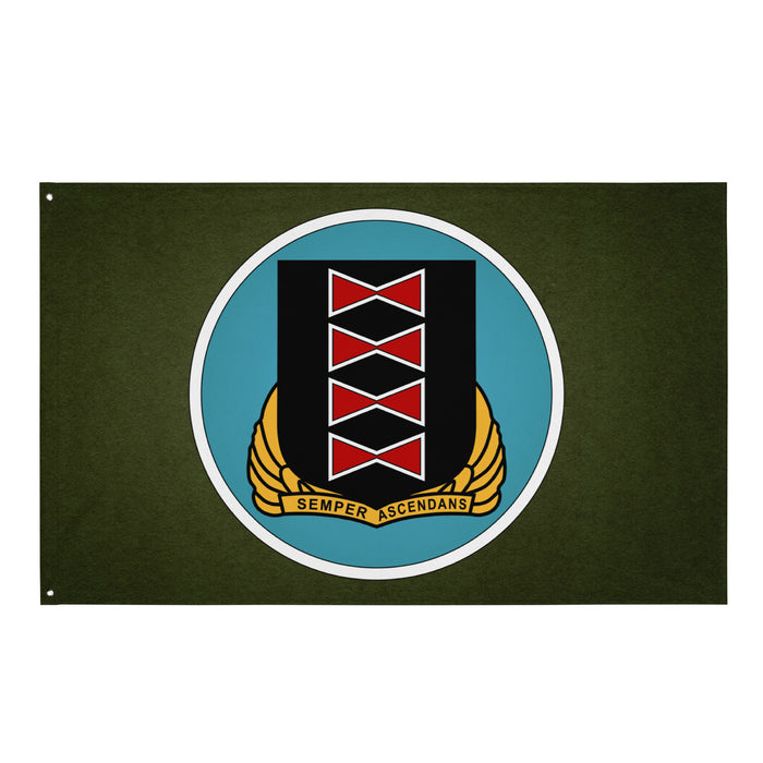 484th Bombardment Group Military Green Wall Flag Tactically Acquired   