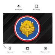 U.S. Army 106th Infantry Division Black Flag Tactically Acquired Default Title  