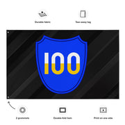 U.S. Army 100th Infantry Division Black Flag Tactically Acquired   
