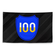 U.S. Army 100th Infantry Division Black Flag Tactically Acquired   