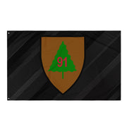 U.S. Army 91st Infantry Division Black Flag Tactically Acquired Default Title  