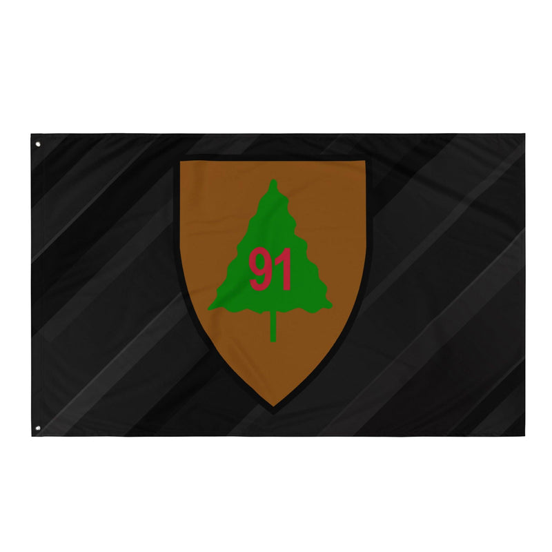 U.S. Army 91st Infantry Division Black Flag