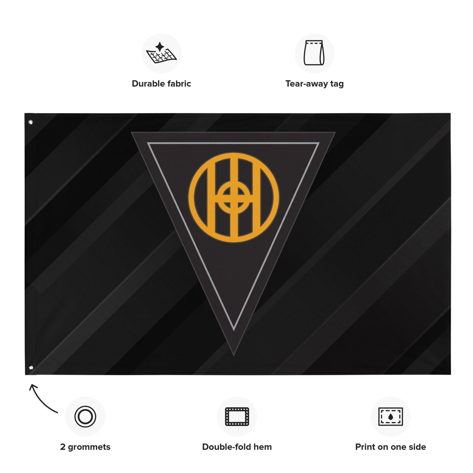 U.S. Army 83rd Infantry Division Black Flag Tactically Acquired   