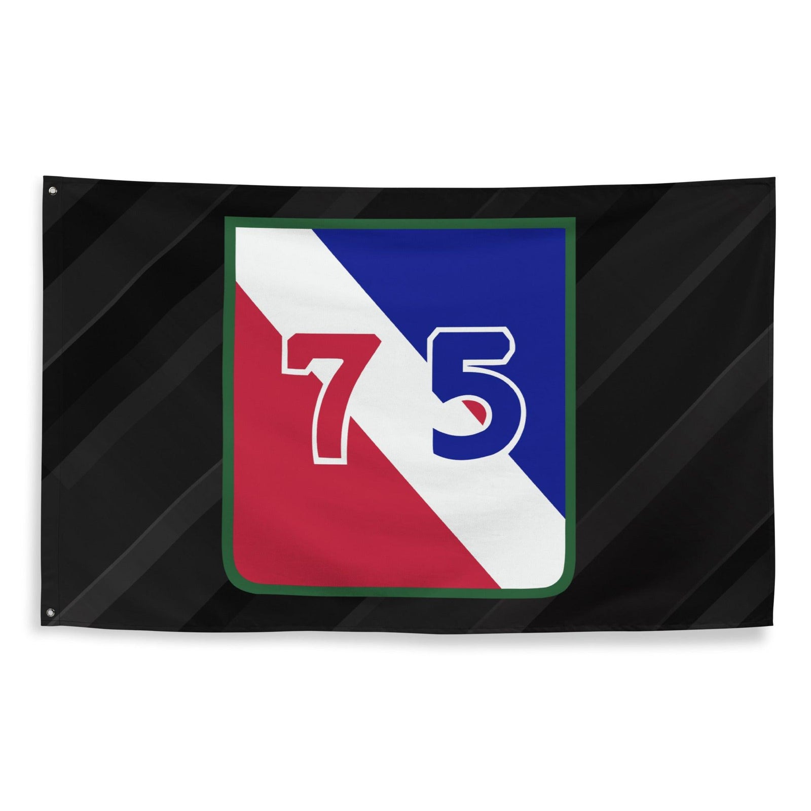 U.S. Army 75th Infantry Division Black Flag Tactically Acquired   