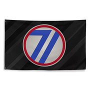 U.S. Army 71st Infantry Division Black Flag Tactically Acquired   
