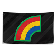 U.S. Army 42nd Infantry Division Black Flag Tactically Acquired   
