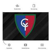 U.S. Army 38th Infantry Division Black Flag Tactically Acquired   