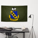 7th Bomb Group WW2 Military Green Flag Tactically Acquired   