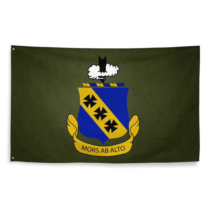 7th Bomb Group WW2 Military Green Flag Tactically Acquired   