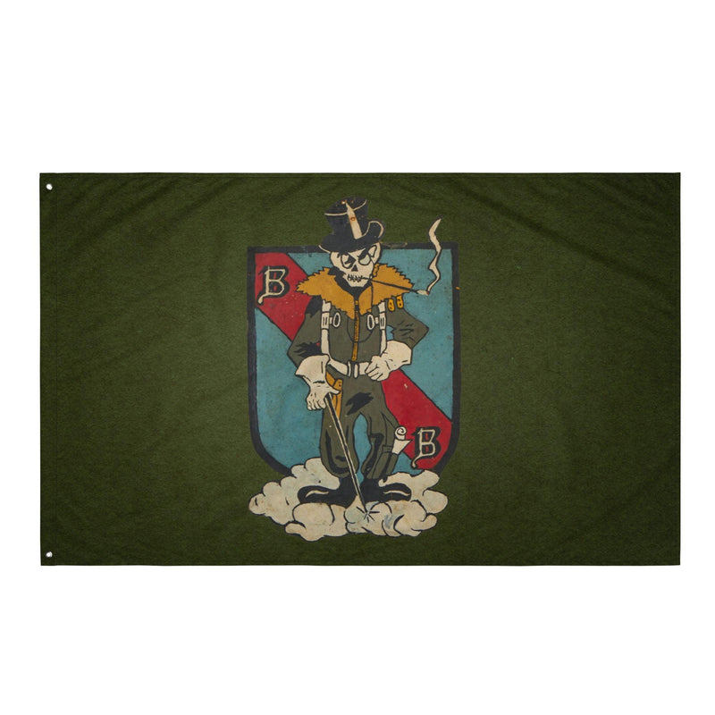 5th Bomb Group WW2 Military Green Flag