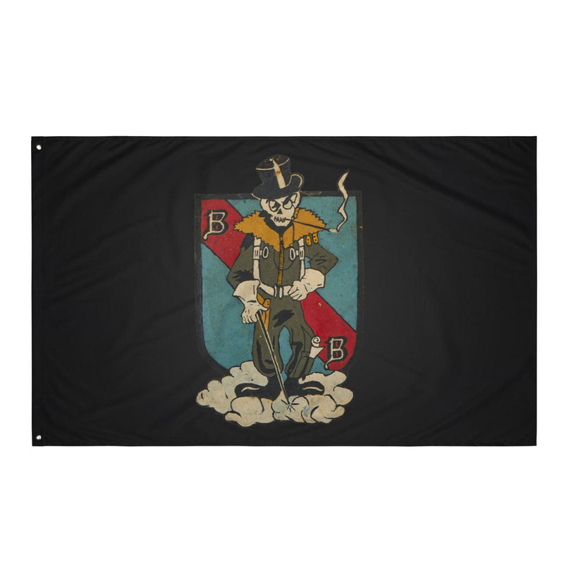 5th Bomb Group WW2 Black Flag