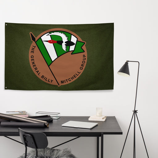 468th Bomb Group WW2 Military Green Flag Tactically Acquired   