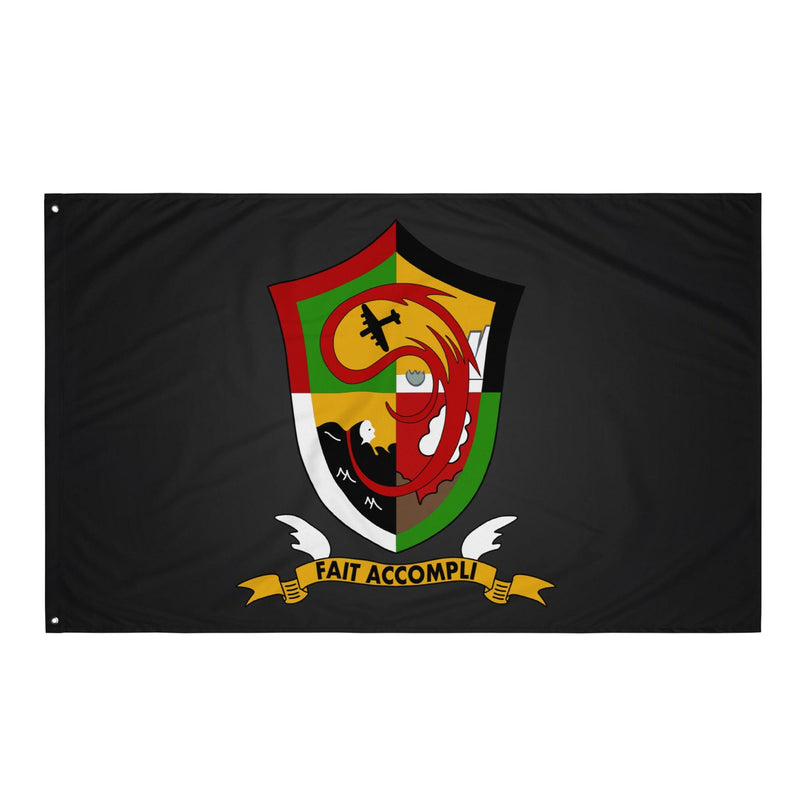 457th Bomb Group WW2 Black Flag