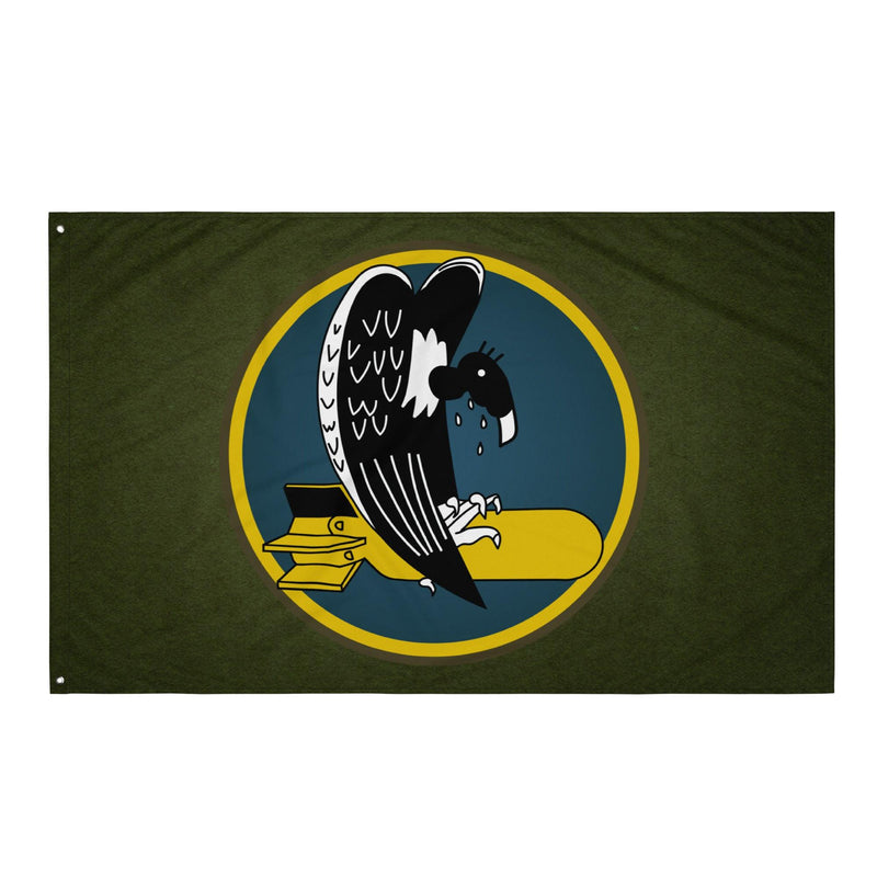 455th Bomb Group WW2 Military Green Flag