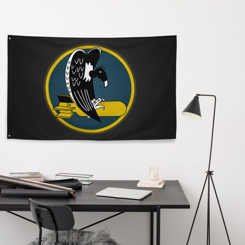455th Bomb Group WW2 Black Flag