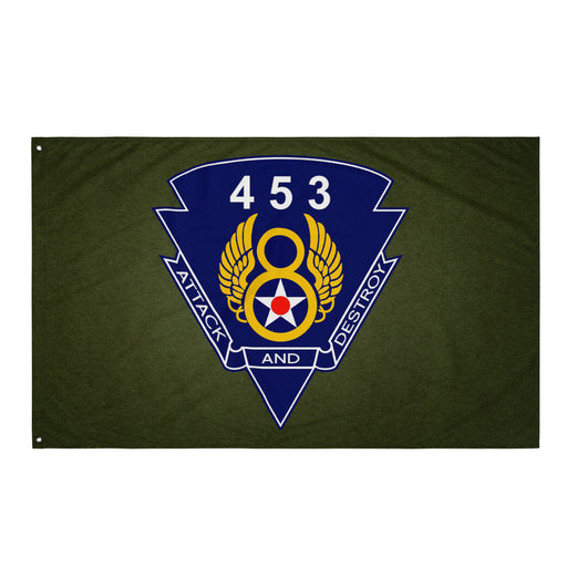 453rd Bomb Group WW2 Military Green Flag Tactically Acquired Default Title  