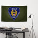 453rd Bomb Group WW2 Military Green Flag Tactically Acquired   