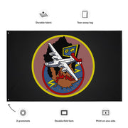 451st Bomb Group WW2 Black Flag Tactically Acquired   