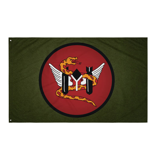 99th Bomb Group (Heavy) WW2 Military Green Flag Tactically Acquired Default Title  