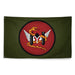 99th Bomb Group (Heavy) WW2 Military Green Flag Tactically Acquired   