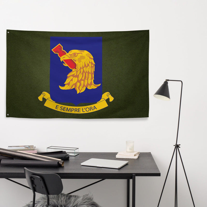 96th Bomb Group (Heavy) WW2 Military Green Flag