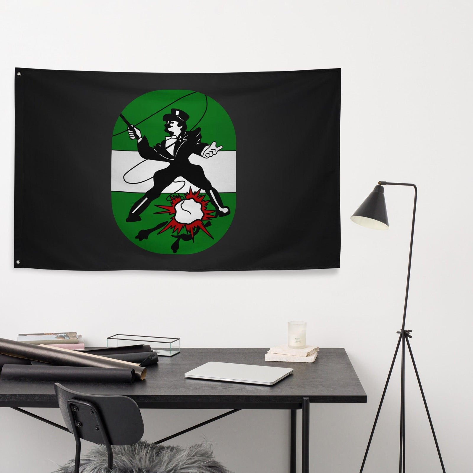 491st Bombardment Group WW2 Black Flag Tactically Acquired   