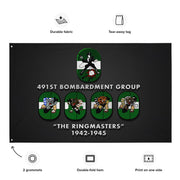 491st Bomb Group "Ringmasters" Legacy Black Flag Tactically Acquired   