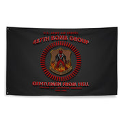 487th Bomb Group WW2 Legacy Black Flag Tactically Acquired   