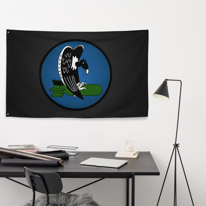 741st Bomb Squadron WW2 Black Flag