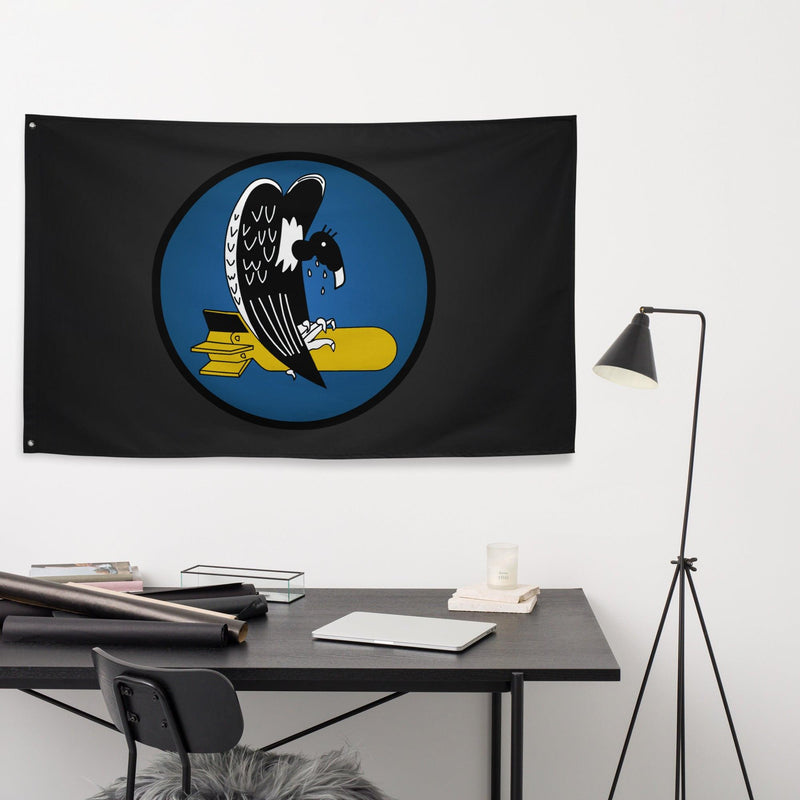740th Bomb Squadron WW2 Black Flag