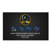 455th Bomb Group WW2 Squadron Legacy Black Flag Tactically Acquired Default Title  