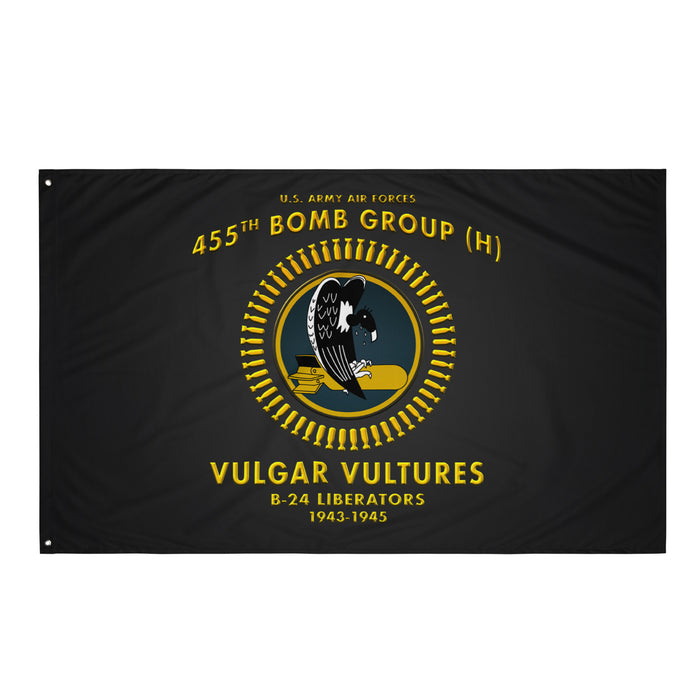 455th Bomb Group WW2 Legacy Black Flag Tactically Acquired Default Title  