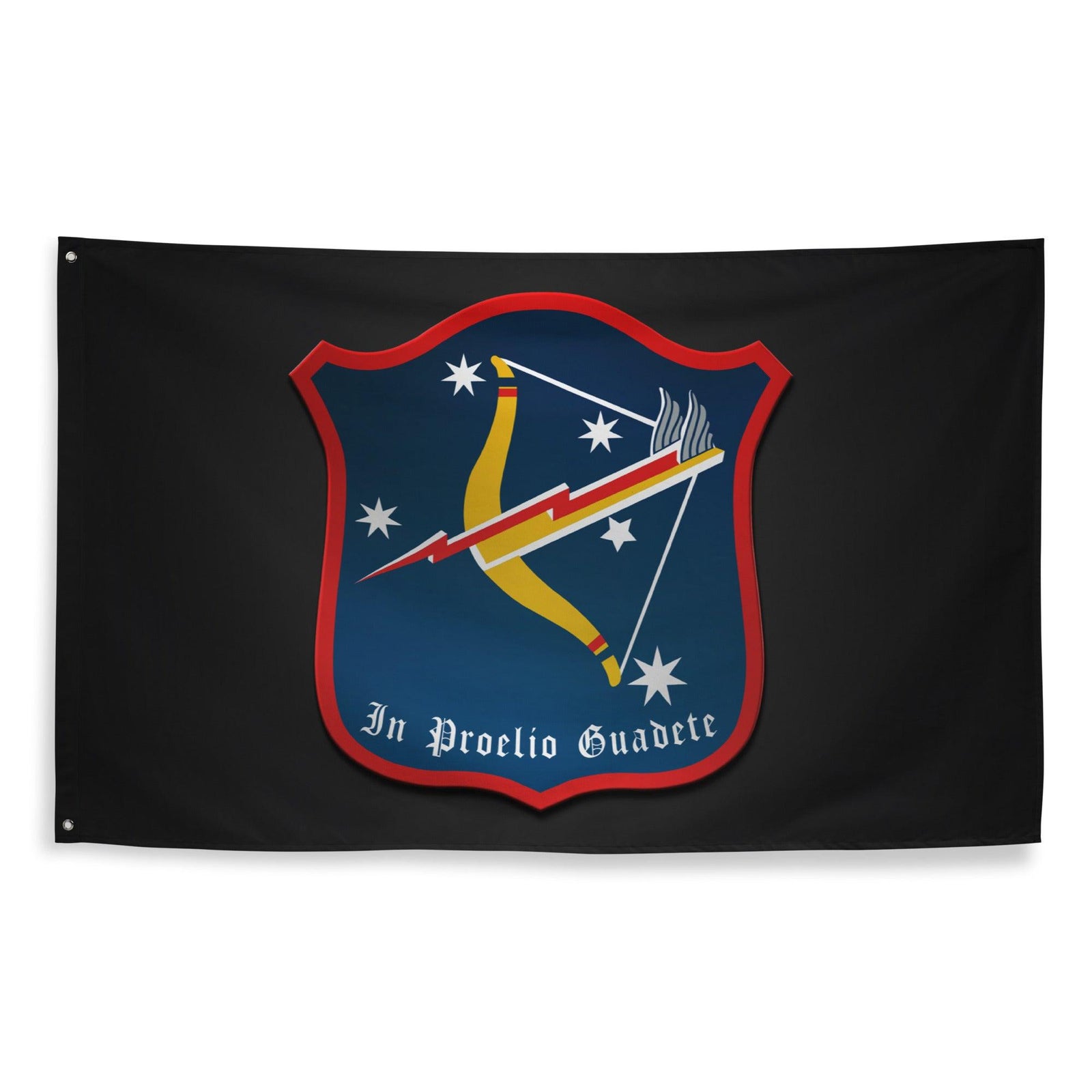 475th Fighter Group WW2 Black Flag Tactically Acquired   
