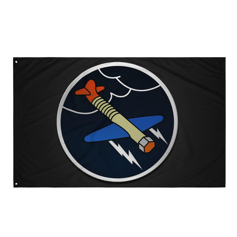 365th Fighter Squadron WW2 Black Flag