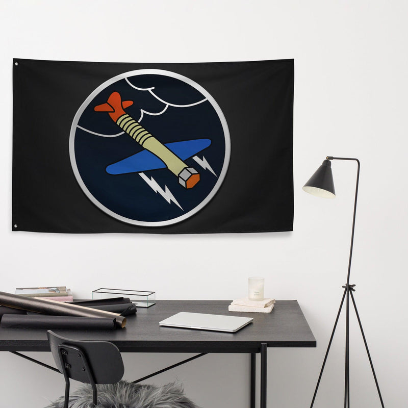 365th Fighter Squadron WW2 Black Flag