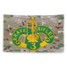 3d Cavalry Regiment Multicam Camo Wall Flag Tactically Acquired   