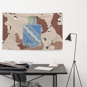 U.S. Army 144th Infantry Regiment Chocolate-Chip Camo Flag Tactically Acquired   