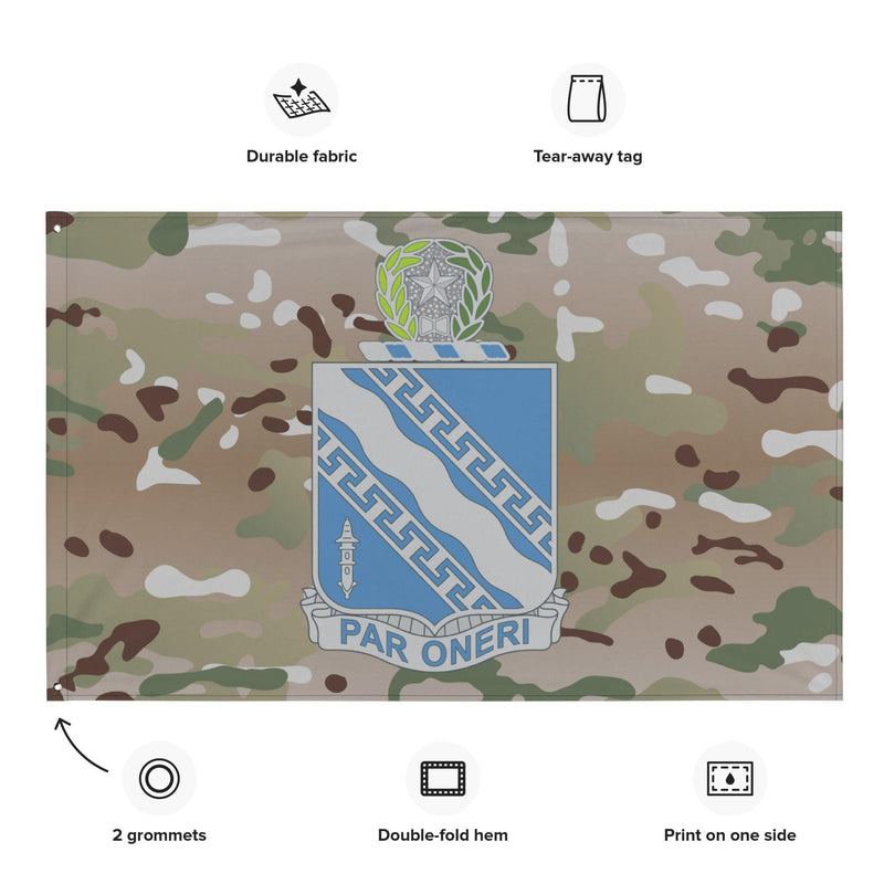 U.S. Army 144th Infantry Regiment Multicam Flag
