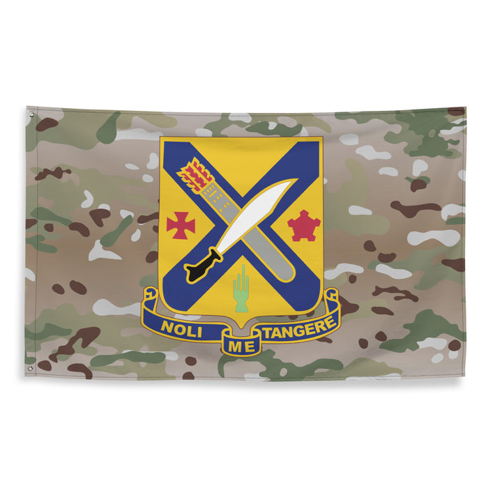 U.S. Army 2nd Infantry Regiment Multicam Flag Tactically Acquired   