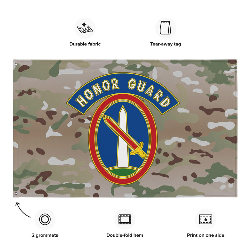 U.S. Army 3rd Infantry Regiment Multicam Flag